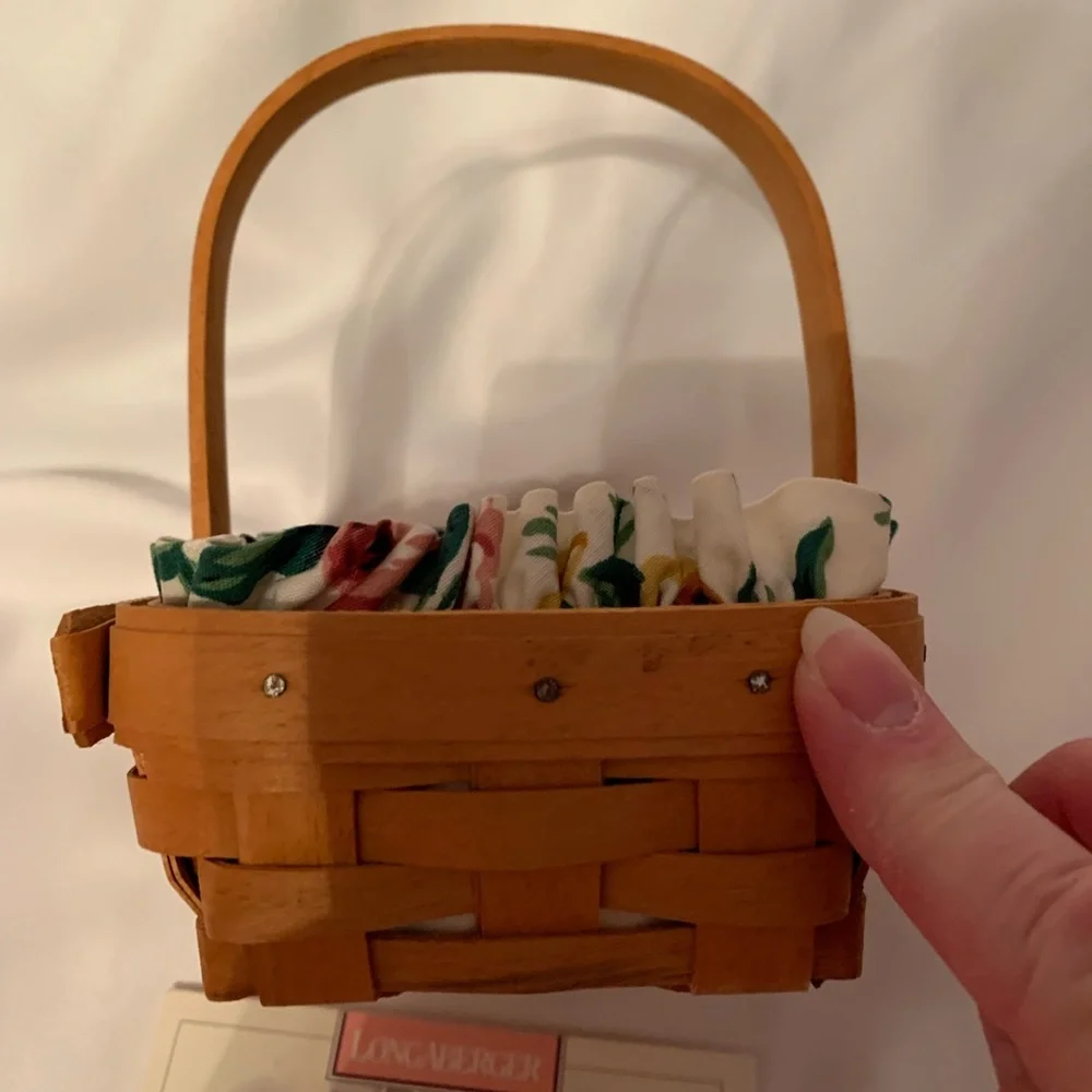 Longaberger 1996 Horizon Of Hope Cancer Basket. 2nd In The Series.
